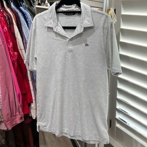 Travis Mathew Oatmeal Polo